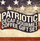Patriotic Decaf Gourmet Coffee Gift Set